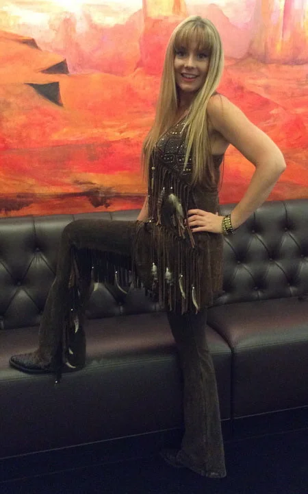 Distressed Brown Fringe Feathered Pant Lightweight Linen Pants