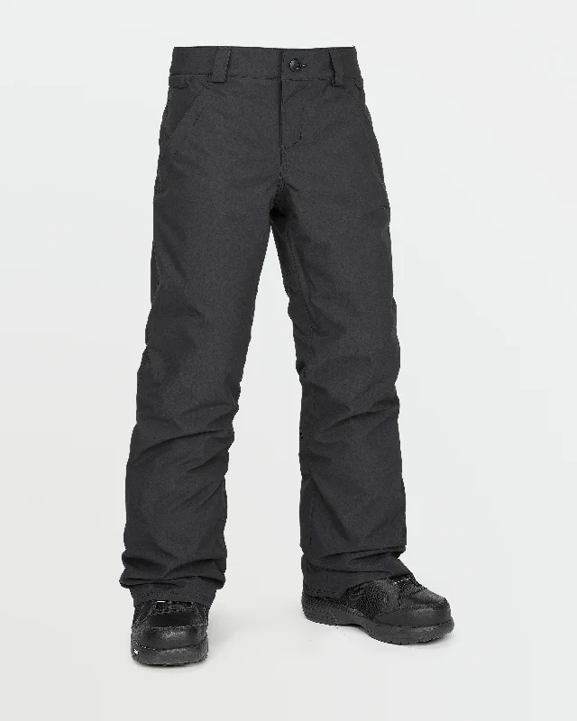 Kids Frochickidee Insulated Pants - Black Casual Drawstring Pants