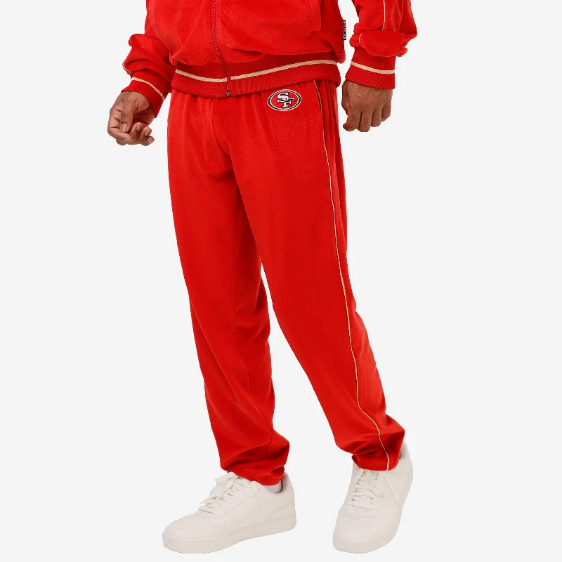 San Francisco 49ers Velour Pants Relaxed Casual Leggings