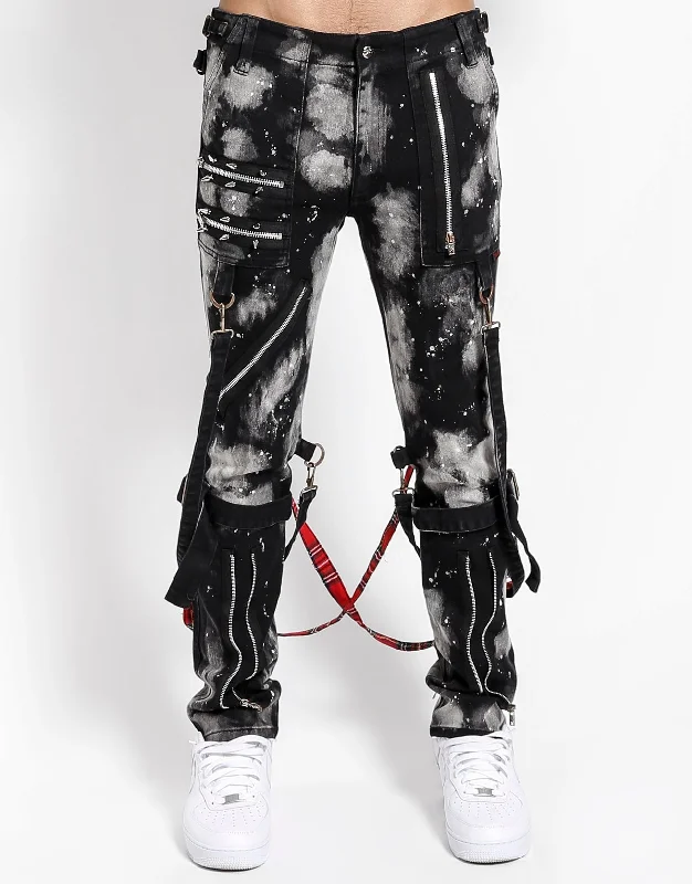 BLACK/BLEACH WASH
