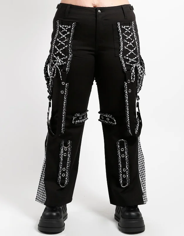 CURVE SOLID BO PEEP DARK STREET PANT WHITE Soft Stretch Leggings