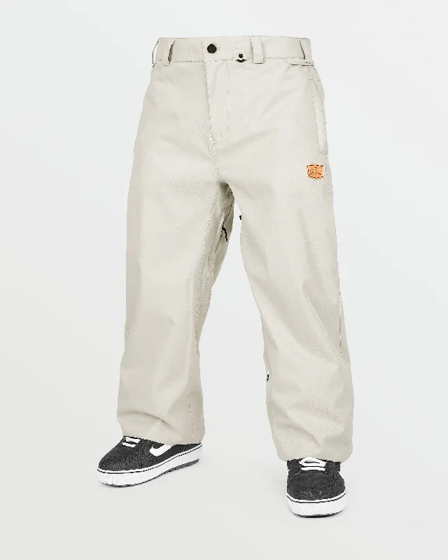 Mens Arthur 20K Pants - Stone High-Waist Trousers