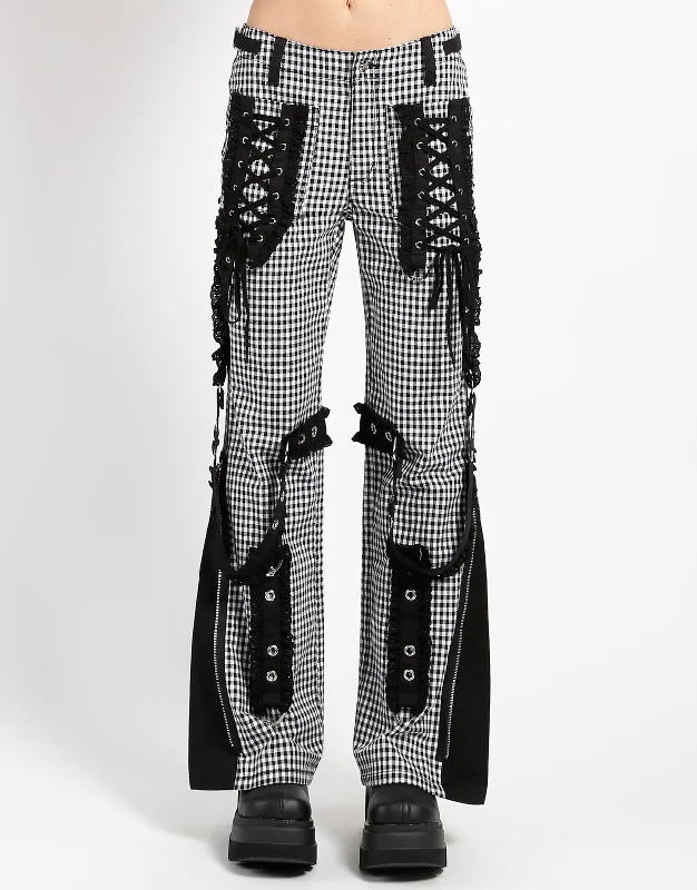 BO PEEP DARK STREET PANT WHITE Soft Stretch Leggings
