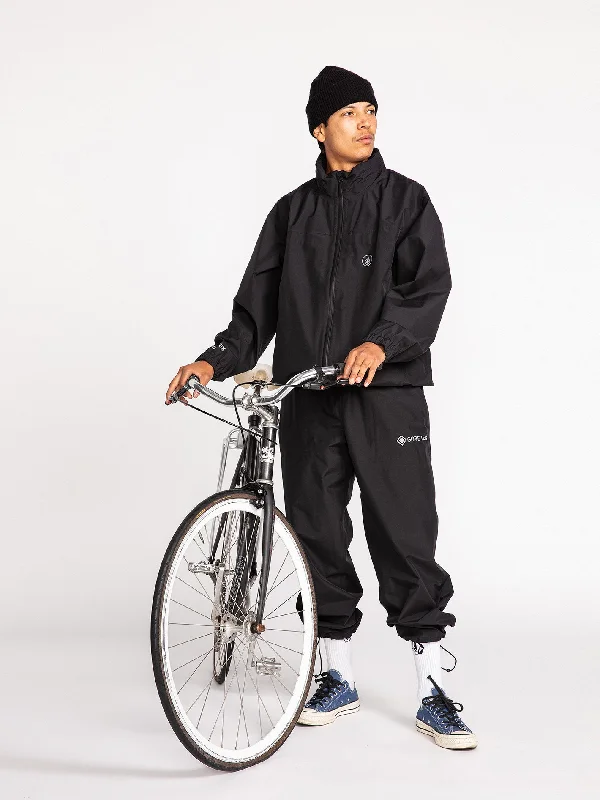 Outer Spaced Gore-Tex Pants - Black Cozy Fitted Pants