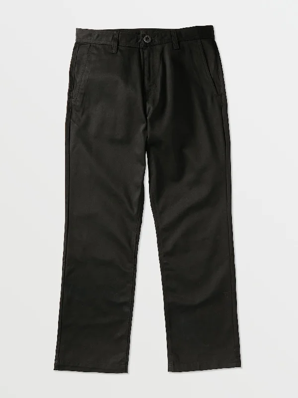 Frickin Skate Chino Pants - Black Cozy Lounge Pants