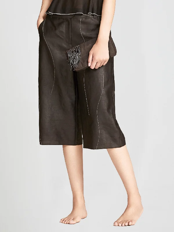 Spliced wide leg pants Comfortable Jogging Pants