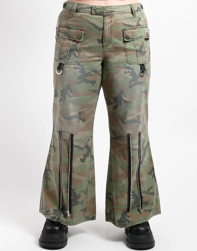 CURVE PEACE CARGO PANT CAMO Comfortable Jogging Pants