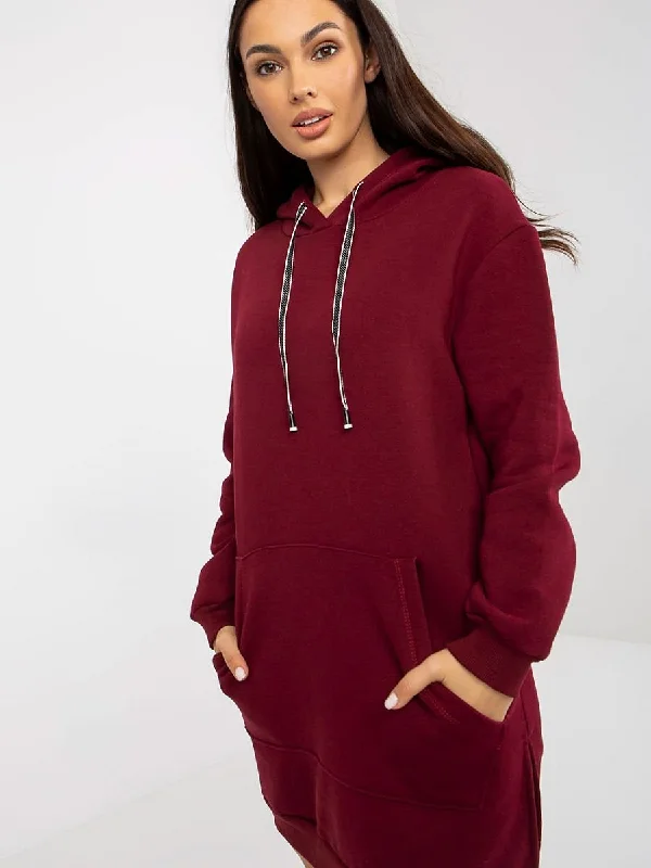 Sweatshirt Fancy Hoodie with Applique Textured Unique