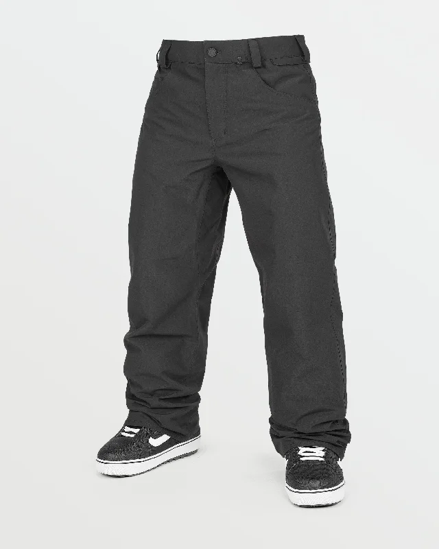 Mens 5-Pocket Pants - Black Stylish Harem Pants