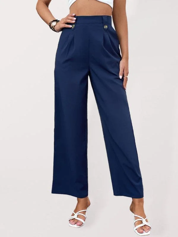 Linen Loose Wide Leg Women Pants Lightweight Jogger Pants