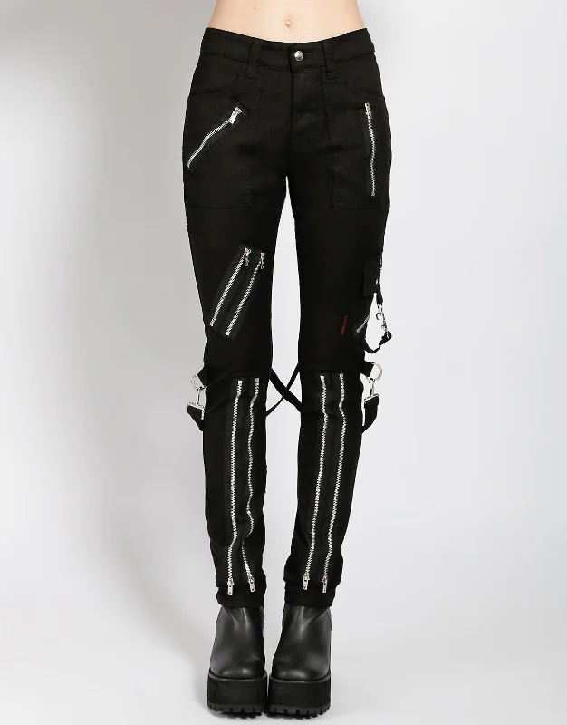 CLASSIC SLIM LEG BONDAGE PANT Casual Drawstring Pants