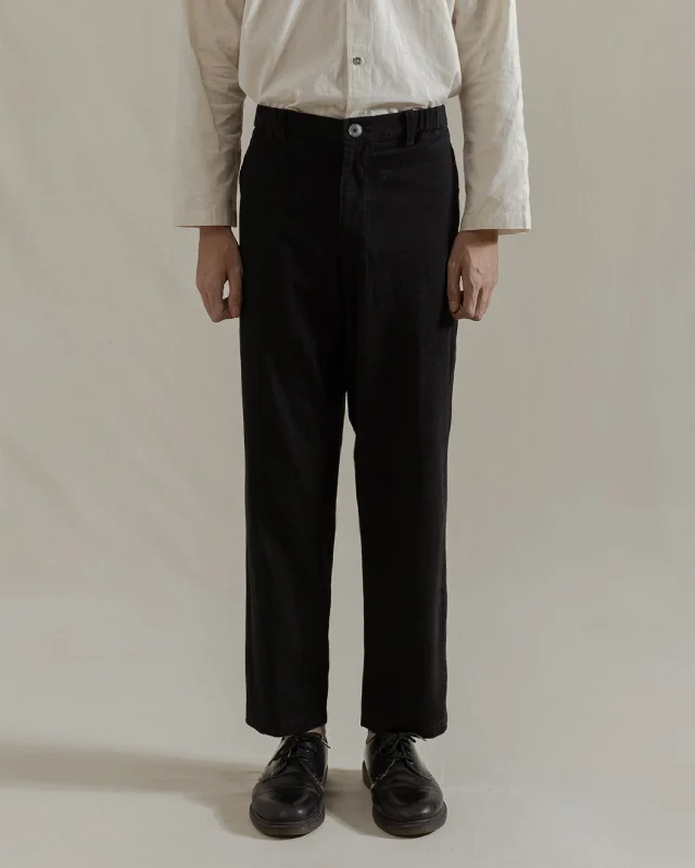 HARA - Refined Pants (Gender Neutral) Chic Faux Leather Pants