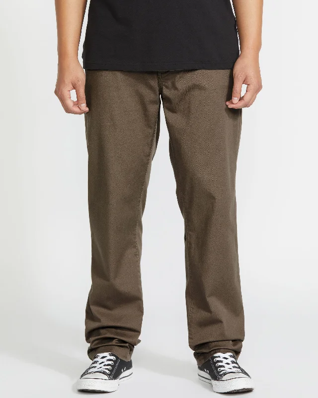 Frickin Modern Stretch Chino Pants - Mushroom Stylish Harem Pants