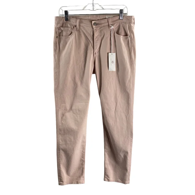 AG Size 30 Blush NWT PANTS Classic Cropped Pants