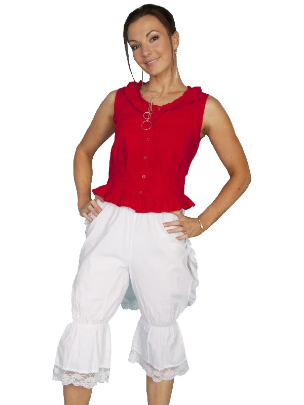Women's Old West Pants Collection: Rangewear Bloomers with Bustle Comfortable Pleated Pants