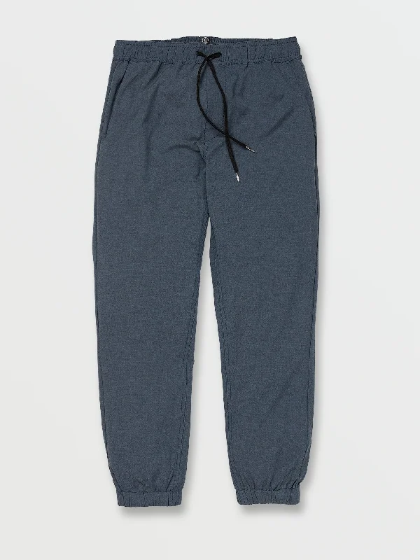 Frickin Cross Shred Jogger Pants - Marina Blue Soft Wool Pants