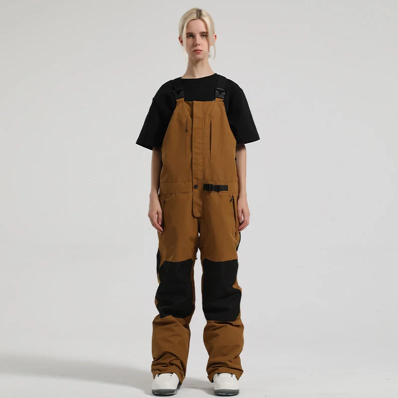 MARKERWAY Women's Winter Snow Bibs Pants Formal Dress Pants