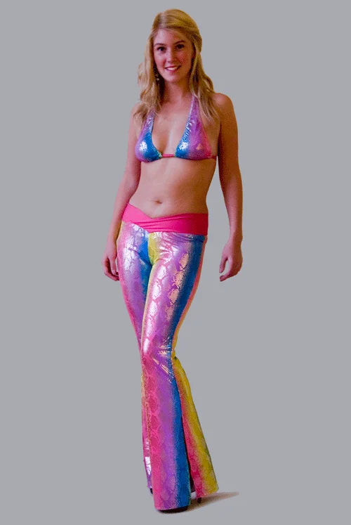 Pinky Pants Set Fashionable Sporty Pants