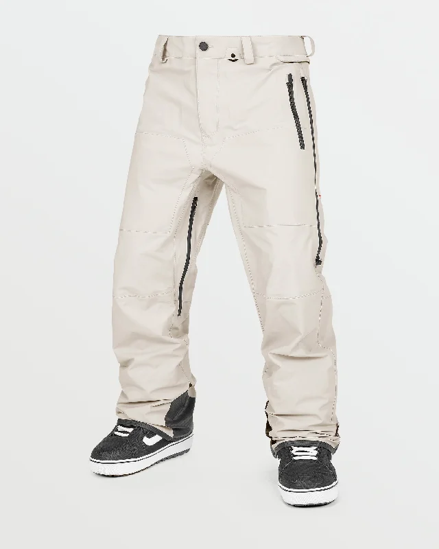 Mens Guide Gore-Tex Pants - Stone Fashionable Tapered Leg Pants