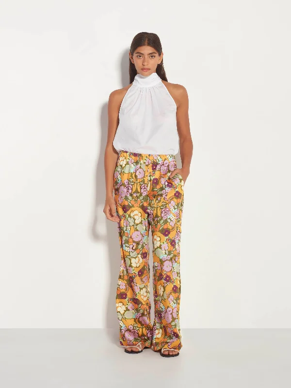 Pia Pant (Tigerlily Twill) Tropicana Cozy Full-Length Pants