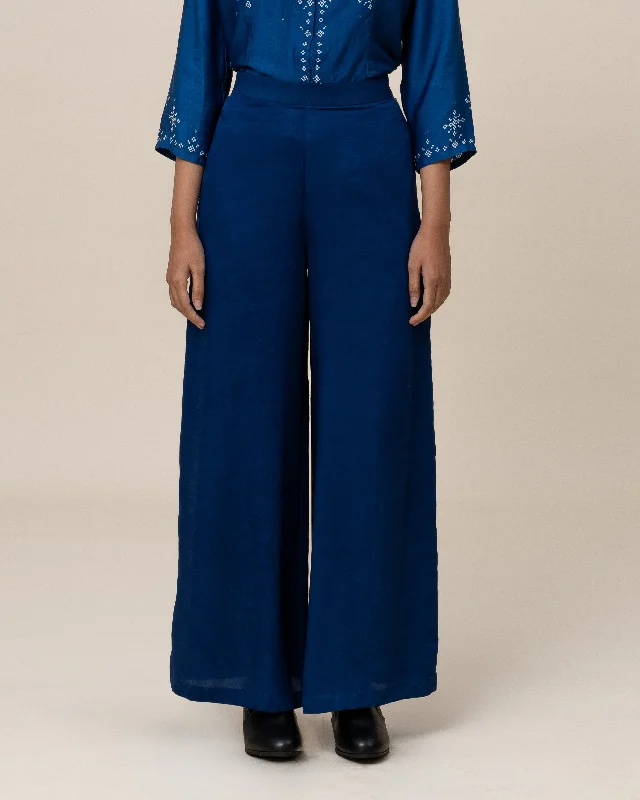 ANGKASA Langit - Palazzo Pants Comfortable Wide-Leg Pants