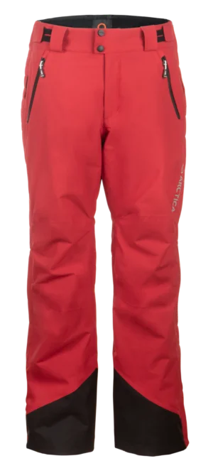 Arctica Adult Side Zip Ski Pants Deep Red Soft Stretch Trousers