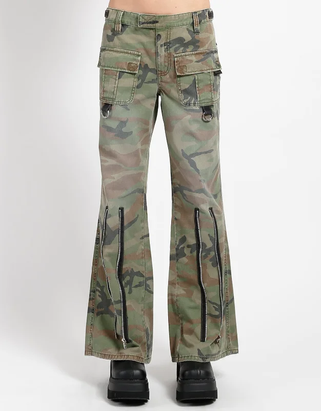 PEACE CARGO PANT CAMO Soft Cotton Pants