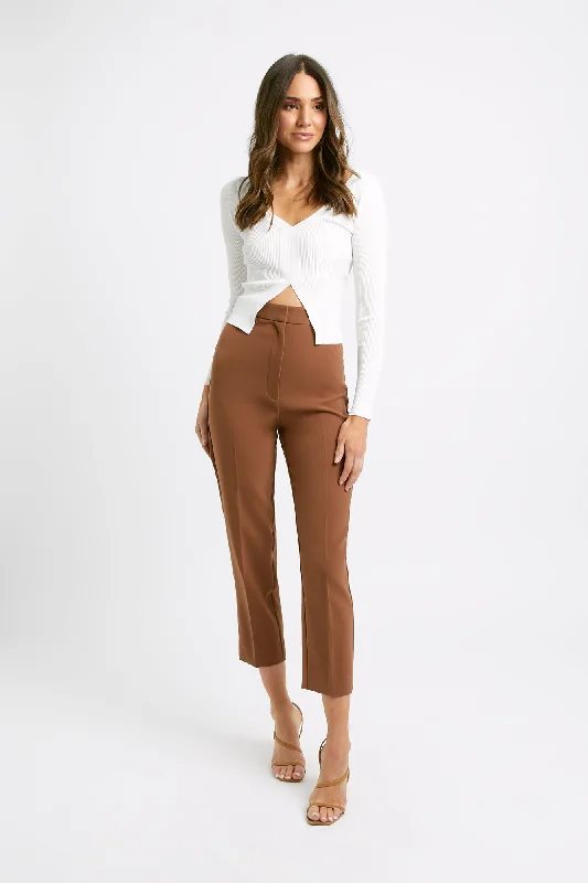 Marie Pants Trendy High-Waist Trousers