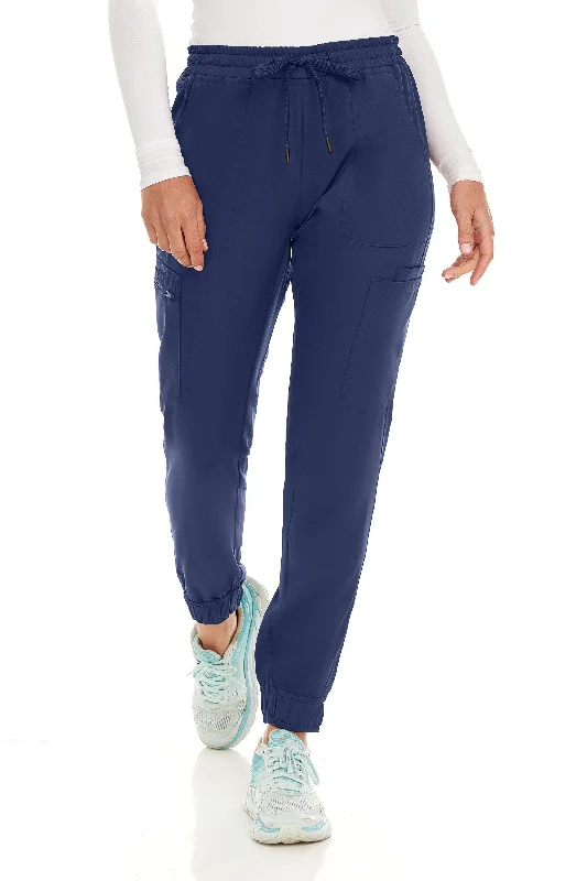 Medichic Tall Penny Cargo Jogger Scrub Pants Comfortable Jogger Trousers