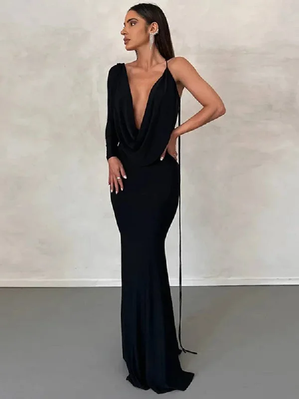 Kristine Maxi Dress Comfortable Ruffle Maxi Dress