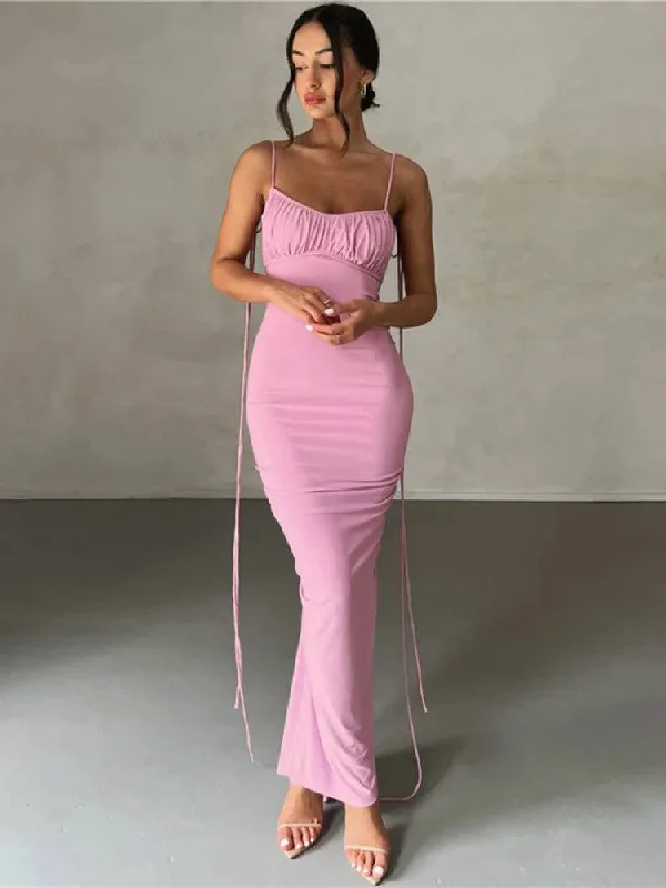 Raven Maxi Dress Elegant Sleeveless Maxi Dress