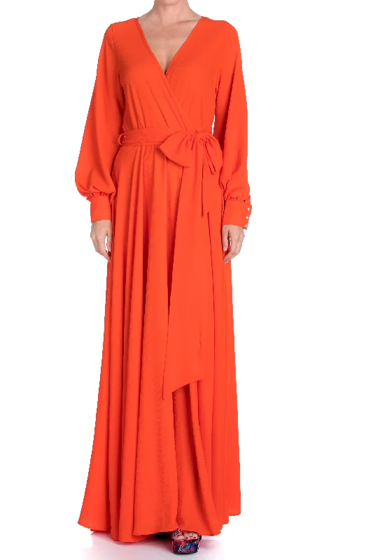 LilyPad Maxi Dress Cozy Open-Back Maxi Dress