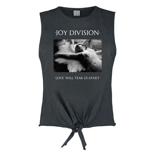Amplified Womens/Ladies Love Will Tear Us Apart Joy Division T-Shirt Satin Blend Silk Blend Wool Blend Amplified Womens/Ladies Love Will Tear Us Apart Joy Division T-Shirt Satin Blend Silk Blend Wool Blend