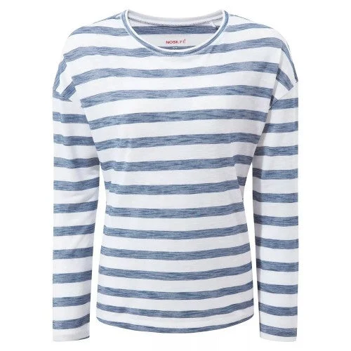 Craghoppers Womens/Ladies Nosilife Cora Striped Long-Sleeved T-Shirt Satin Fabric Silk Fabric Chiffon Fabric Craghoppers Womens/Ladies Nosilife Cora Striped Long-Sleeved T-Shirt Satin Fabric Silk Fabric Chiffon Fabric