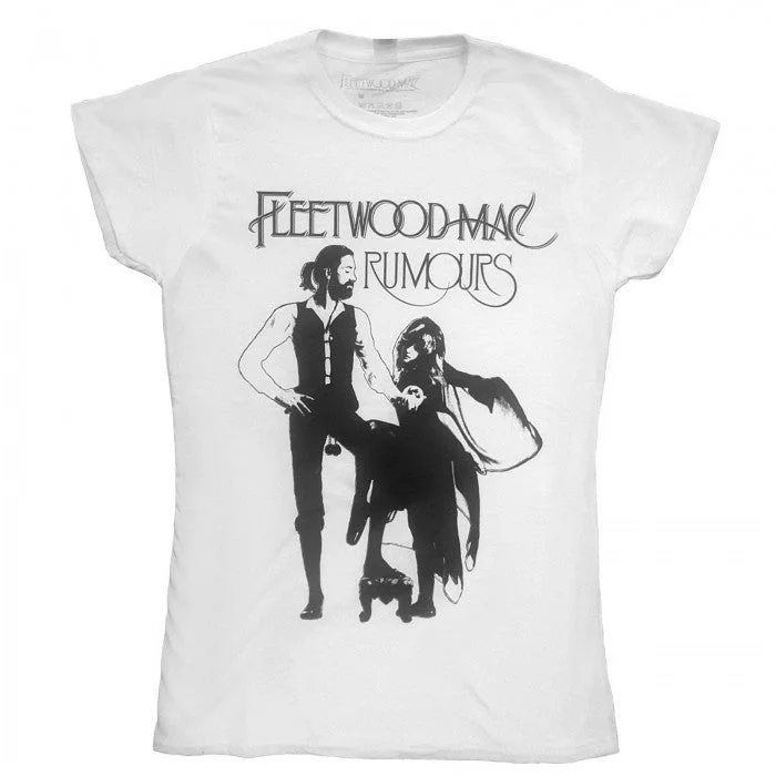 Fleetwood Mac Womens/Ladies Rumours T-Shirt Seamless Knitted Crochet