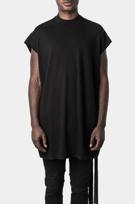 Jumbo sleeveless tee Front Pockets Side Pockets Patch Pockets
