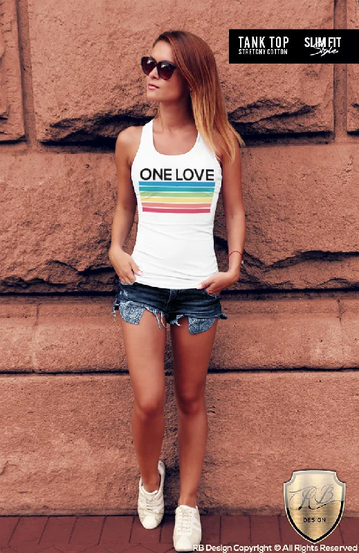 Women's T-shirt One Love WD307 Machine Wash Dry Clean Hand Wash