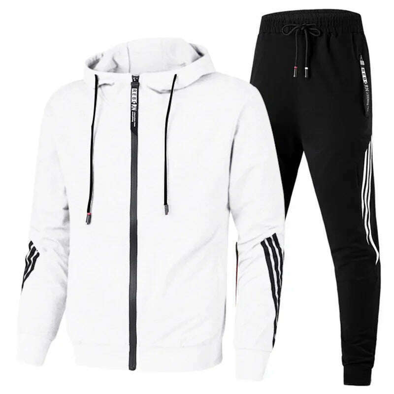 white black