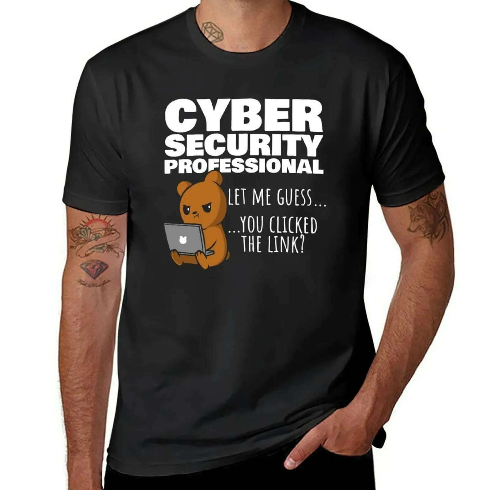 New You Clicked The Link? Funny Cybersecurity Infosec T-Shirt oversized t shirts vintage t shirt kawaii clothes Men's clothing Elasticated Padded Insulated New You Clicked The Link? Funny Cybersecurity Infosec T-Shirt oversized t shirts vintage t shirt kawaii clothes Men's clothing Elasticated Padded Insulated