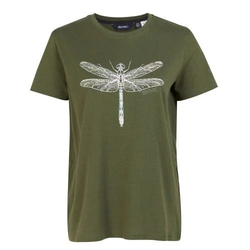 Regatta Womens/Ladies Filandra IX Dragonfly T-Shirt Nylon Fabric Polyester Fabric Spandex Fabric Regatta Womens/Ladies Filandra IX Dragonfly T-Shirt Nylon Fabric Polyester Fabric Spandex Fabric