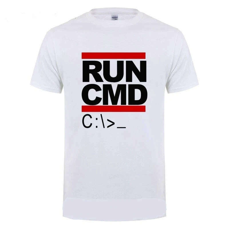 Run Cmd Computer Programmer Tshirts Funny Birthday Gift For Man Boyfriend Husband Summer 2023 Short Sleeve Cotton T-Shirt Chenille Blend Fleece Blend Nylon Blend Run Cmd Computer Programmer Tshirts Funny Birthday Gift For Man Boyfriend Husband Summer 2023 Short Sleeve Cotton T-Shirt Chenille Blend Fleece Blend Nylon Blend