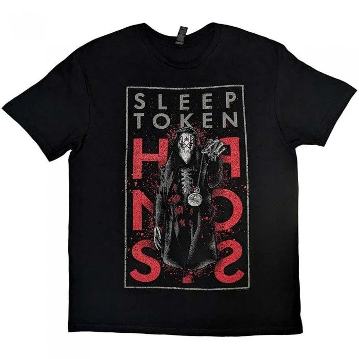 Sleep Token Unisex Adult Hypnosis Cotton T-Shirt Front Pockets Side Pockets Patch Pockets Sleep Token Unisex Adult Hypnosis Cotton T-Shirt Front Pockets Side Pockets Patch Pockets