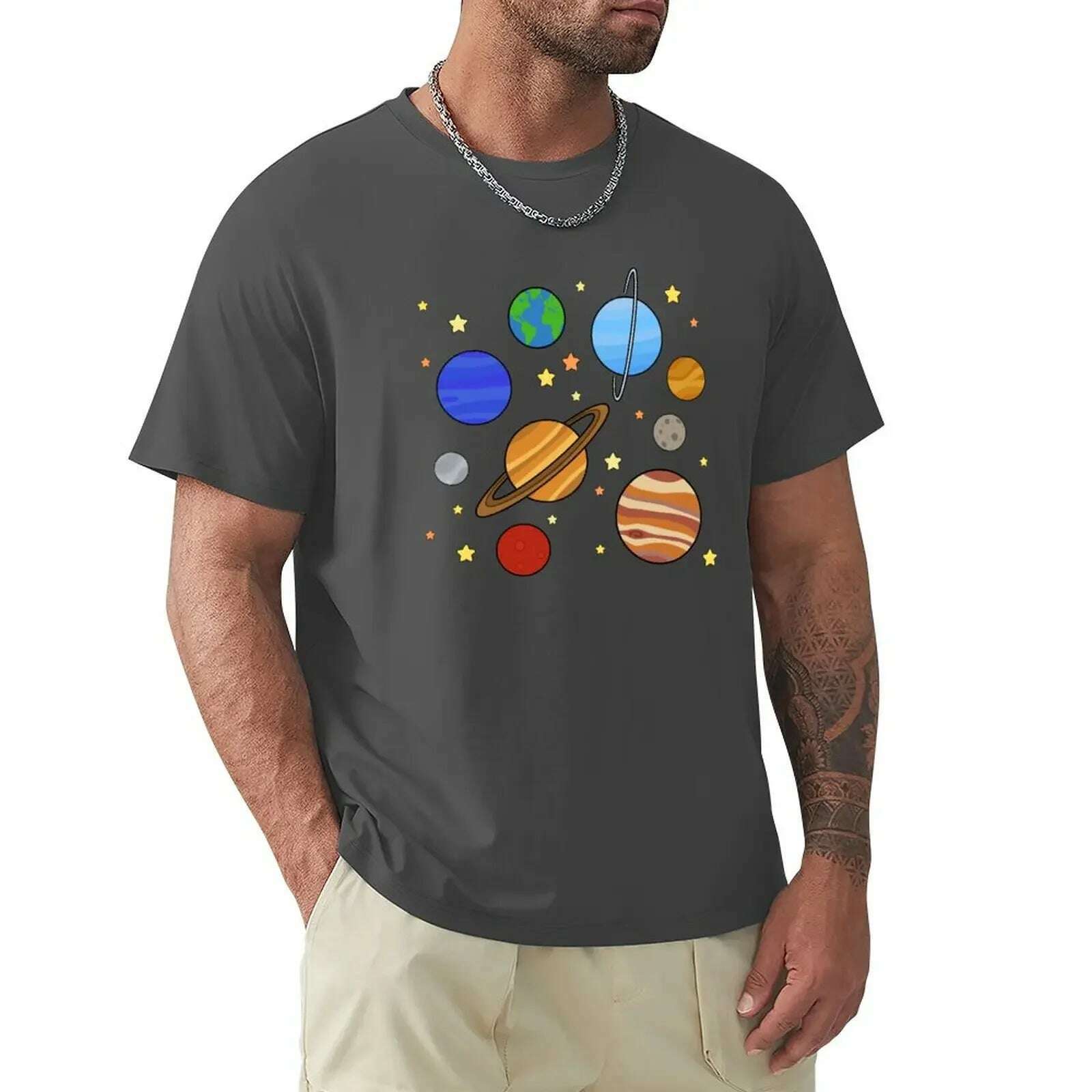 Solar System T-Shirt blacks graphics boys animal print tshirts for men Real Fur Shearling Chenille Solar System T-Shirt blacks graphics boys animal print tshirts for men Real Fur Shearling Chenille