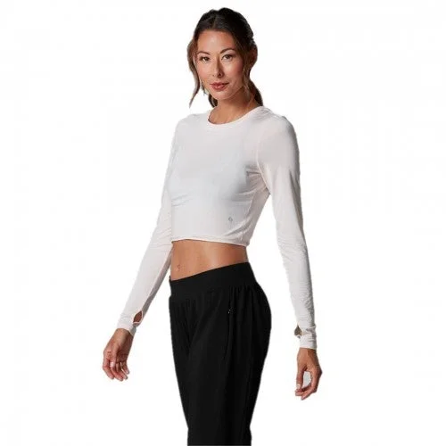Tavi Noir Womens/Ladies Arabesque Long-Sleeved T-Shirt Sequined Glittery Shiny