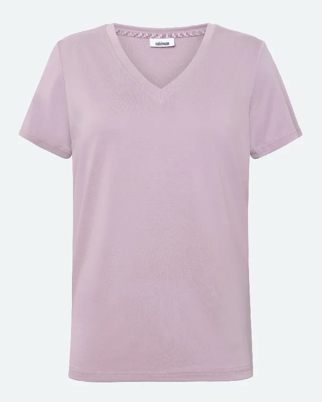 Rynih 0281 T-shirt - Sea Fog Basic T-Shirt Crew Neck Short Sleeve