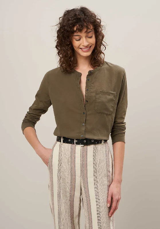 Blouse Tanay Bbtc501 12-Army Chic Square Blouse