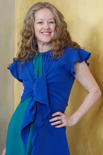 Magic Blouse Cobalt Playful Puff Blouse