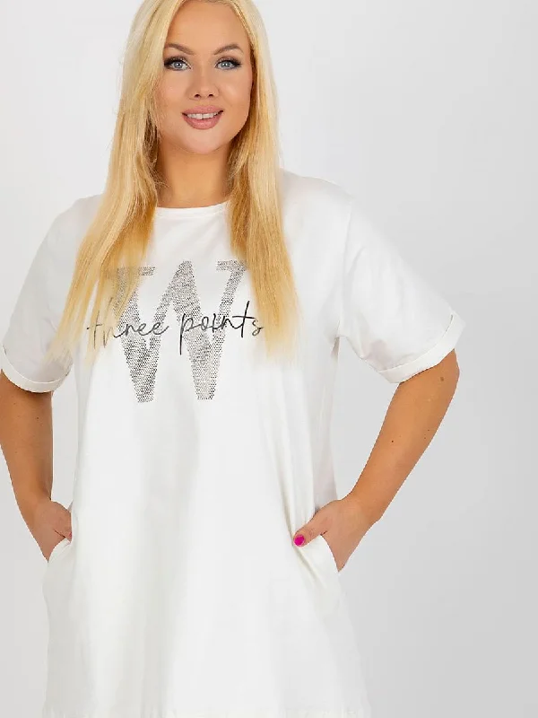 Plus size blouse Relevance Ruched Sleeve Blouse
