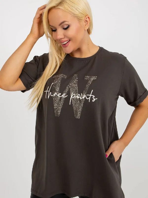 Plus size blouse Relevance Soft Knit Blouse