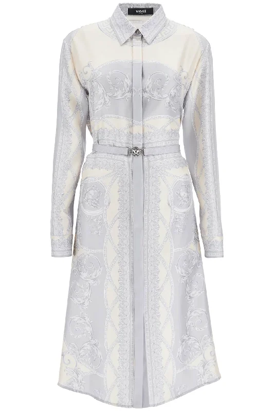 silk blouse 'the cut of the gods 1018622 1A13359 SILVER GREY+CHAMPAGNE Bell Sleeve Blouse silk blouse 'the cut of the gods 1018622 1A13359 SILVER GREY+CHAMPAGNE Bell Sleeve Blouse